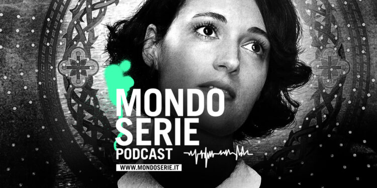 Immagine: Fleabag nel podcast di Mondoserie