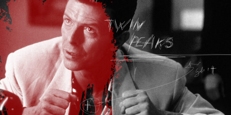 Artwork: Twin Peaks rock, David Bowie
