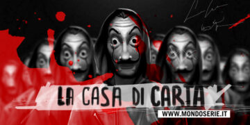 Artwork di La Casa di Carta per Mondoserie