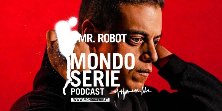 Cover di mr Robot podcast per Mondoserie