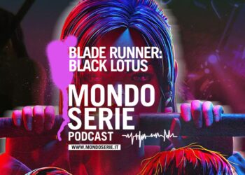 Cover di Blade Runner Black Lotus podcast per Mondoserie