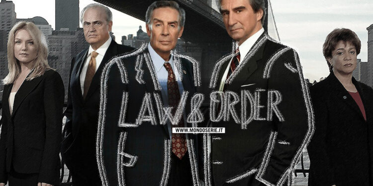 Cover di Law & Order per MONDOSERIE