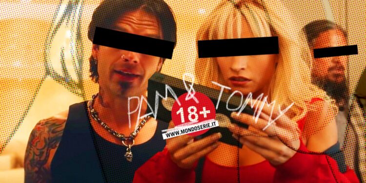 Cover di Pam & Tommy per Mondoserie