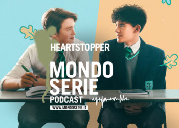 Cover di Heartstopper podcast per Mondoserie