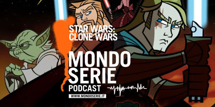 Cover di Star Wars Clone Wars 2D podcast per Mondoserie
