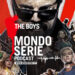 Cover di The Boys podcast per Mondoserie