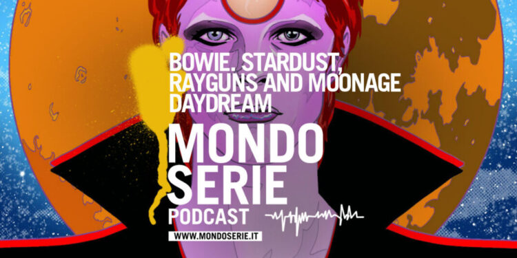 Cover di Bowie e fumetti podcast