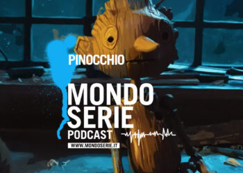 Cover di Pinocchio di Guillermo del Toro per Mondoserie podcast