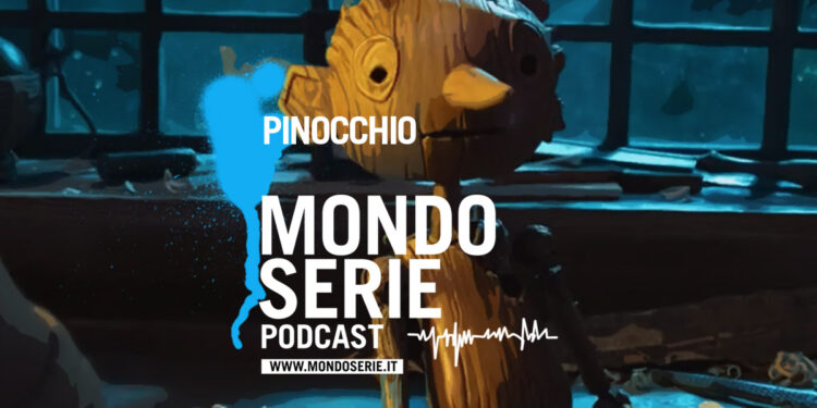 Cover di Pinocchio di Guillermo del Toro per Mondoserie podcast