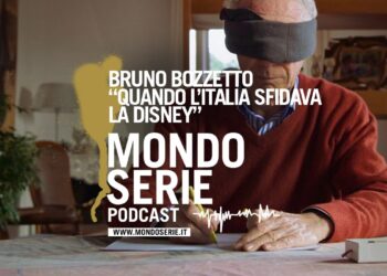 Cover di Bruno Bozzetto podcast per Mondoserie