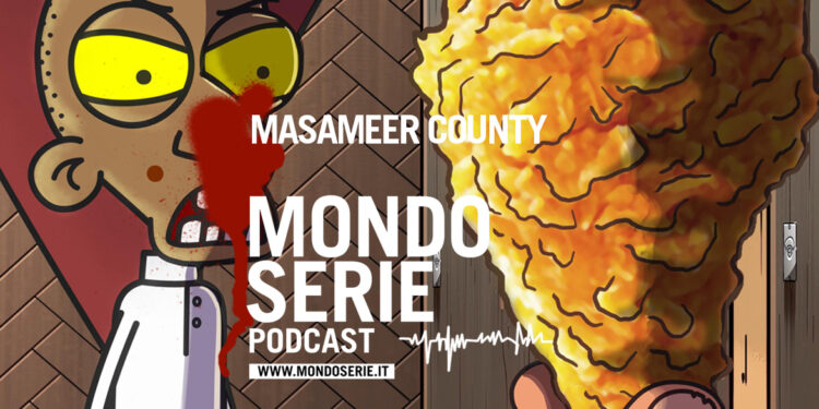 Cover di Masameer County podcast per Mondoserie