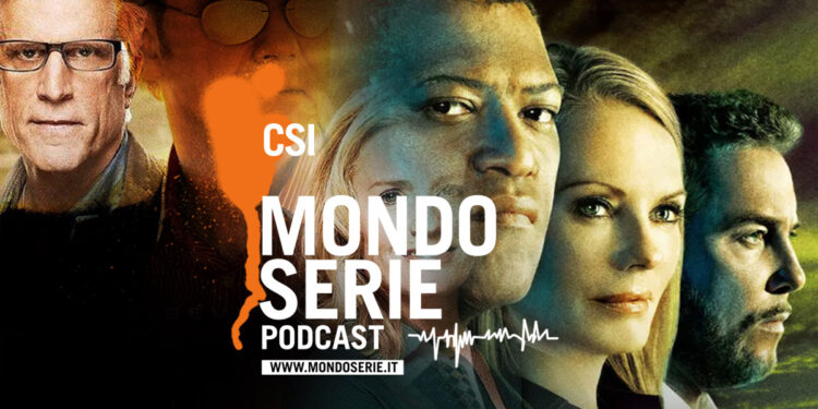 Cover di CSI podcast per Mondoserie