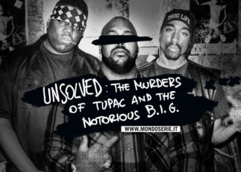 Cover di Unsolved Tupac Notorious BIG per Mondoserie