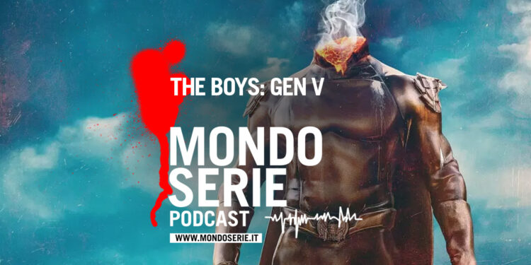 Cover di Gen V podcast per Mondoserie