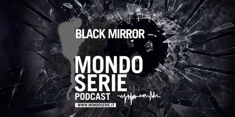 Cover di Black Mirror podcast per Mondoserie