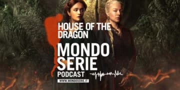 Cover di House of the Dragon podcast per Mondoserie