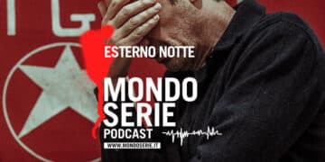 cover di Esterno notte, podcast per Mondoserie