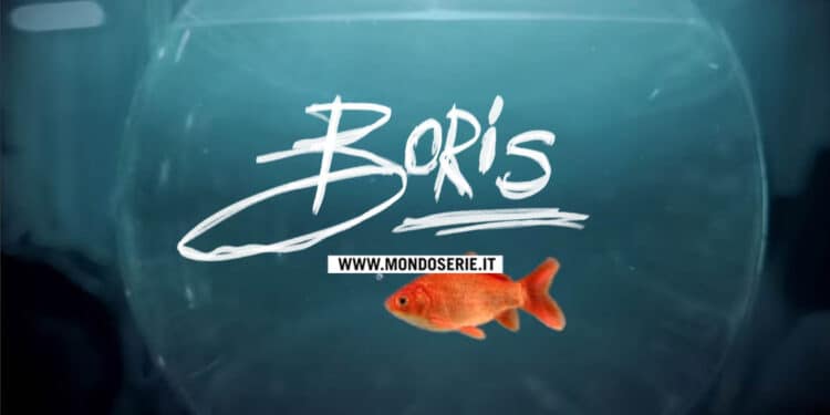 cover di Boris per Mondoserie