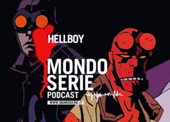 cover di Hellboy, podcast per Mondoserie