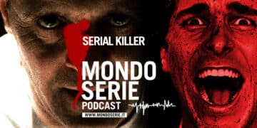 Cover di serial killer podcast per Mondoserie