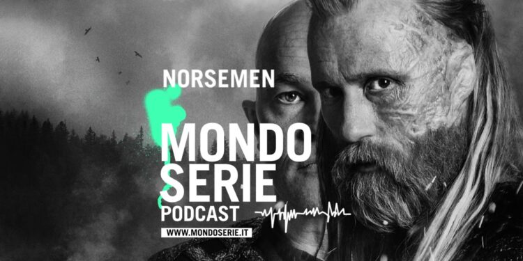 Cover di Norsemen podcast per Mondoserie