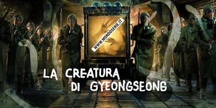 cover di La creatura di Gyeongseong per Mondoserie