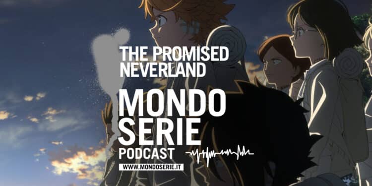 cover di The Promised Neverland, podcast per Mondoserie