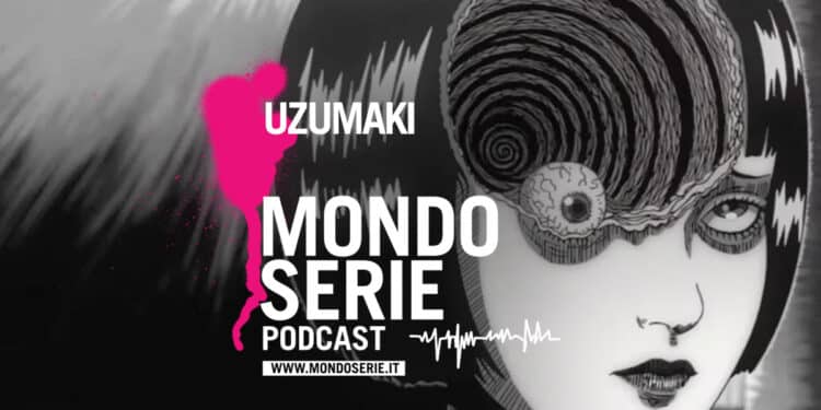 cover di Uzumaki, podcast per Mondoserie