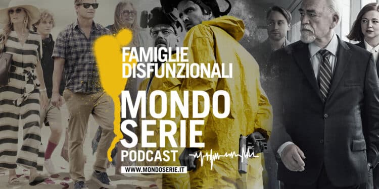 Cover di famiglia disfunzionale podcast per Mondoserie