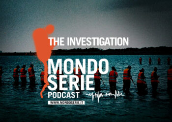 Cover di The Investigation podcast per Mondoserie